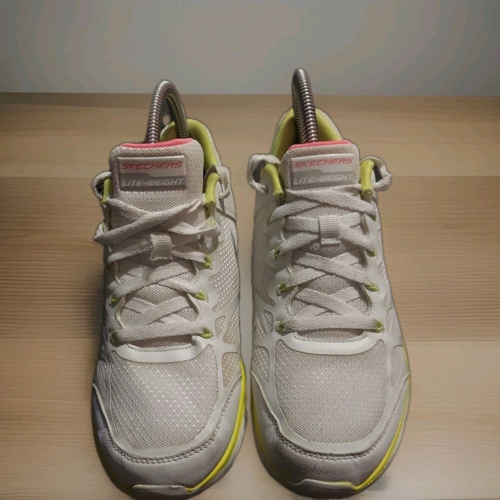 Skechers Memory Foam Lite Weight Air Cooled Sneakers Shoes Sz 8 Running‎ Walking